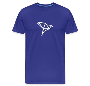 Unisex T-shirt with Origami Bird